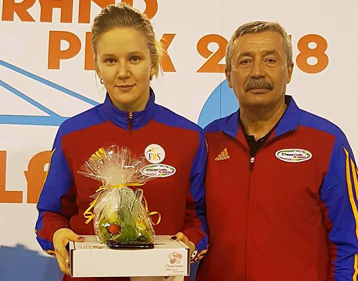 Bianca Benea s-a clasat pe locul trei la etapa de Cupă Mondială de juniori de la Bratislava, în proba de spadă feminin individual