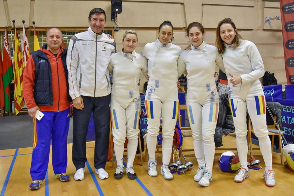 ACUM LIVE: România trage în proba pe echipe la etapa de Cupă Mondială de spadă feminin de la Barcelona