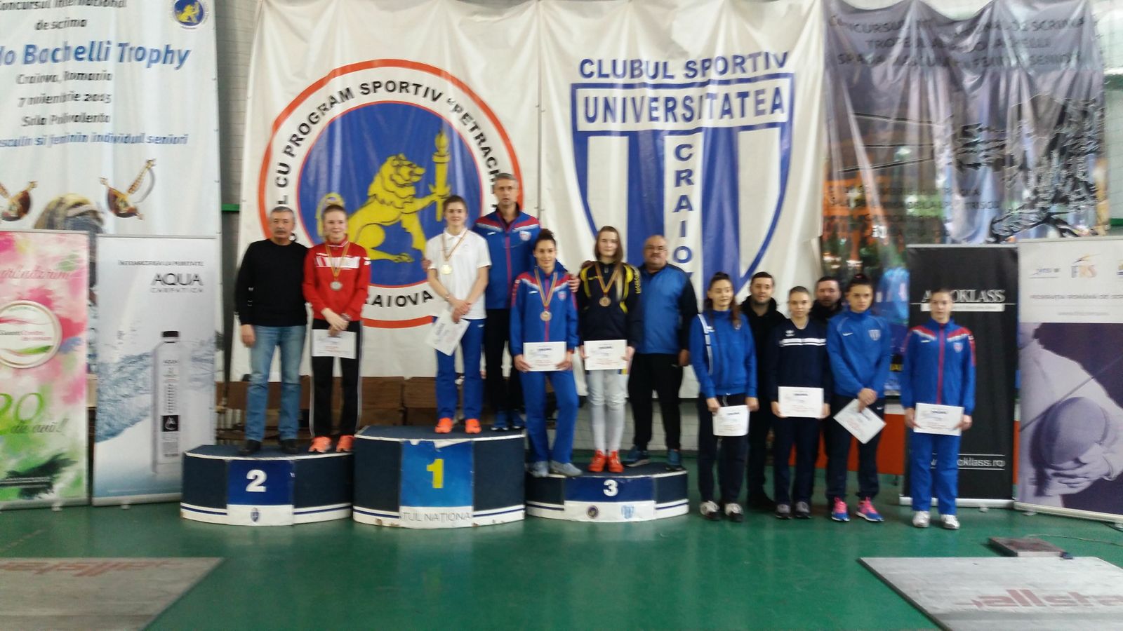 Alexandra Predescu a câștigat Campionatul Național de spadă pentru tineret de la Craiova, ediția 2018, în proba feminină la individual