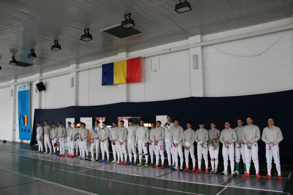 Campionatul Național de sabie tineret de la București, ediția 2018, ziua 1, proba 1: masculin individual