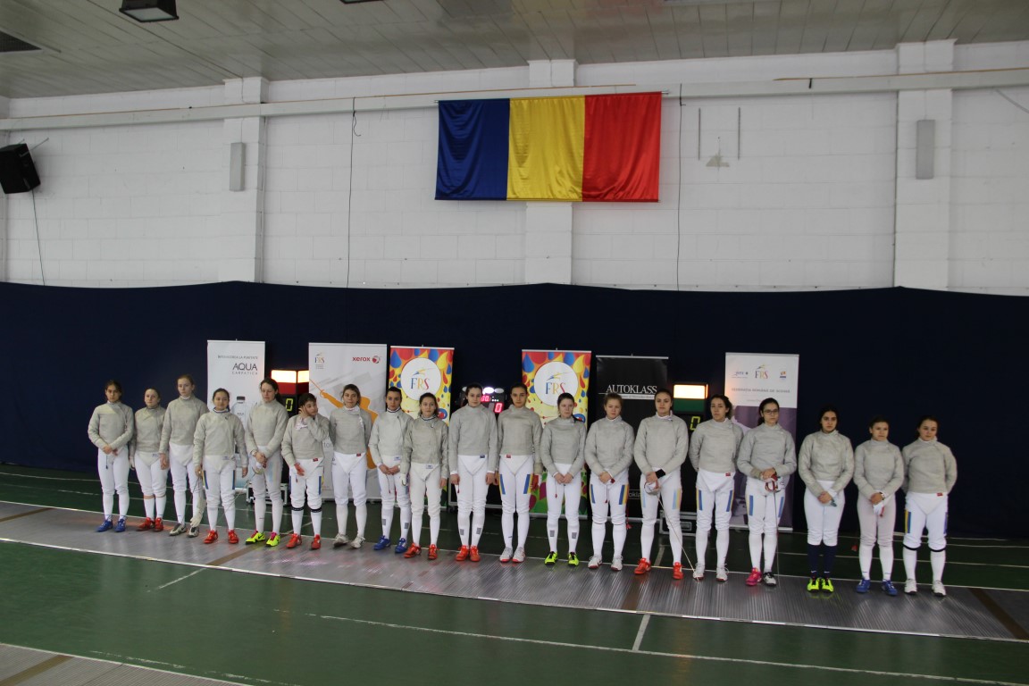 Campionatul Național de sabie tineret de la București, ediția 2018, ziua 3, proba 3: feminin individual