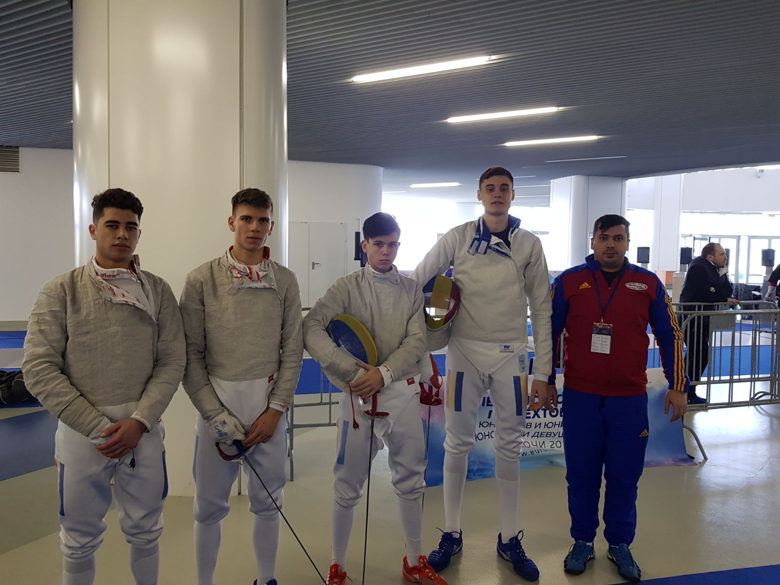 ACUM LIVE: Dragomir, Stănescu, Uraschi și Ailinca trag la Campionatul European de la Soci, în proba de sabie juniori masculin individual