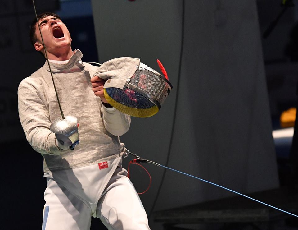 Andrei Păștin a câștigat medalia de aur la Campionatul Mondial de cadeți și juniori de la Verona, în proba de sabie cadeți masculin individual