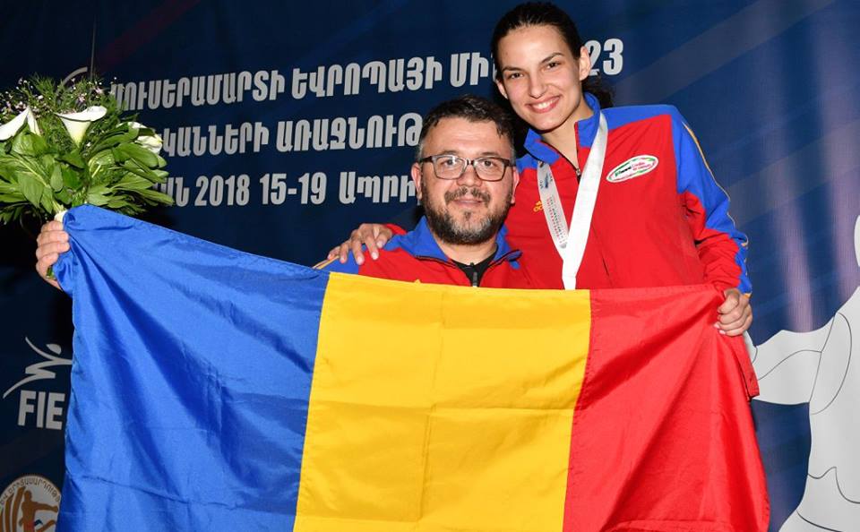 Maria Boldor a câștigat medalia de argint la Campionatul European de tineret de la Erevan, în proba de floretă feminin individual