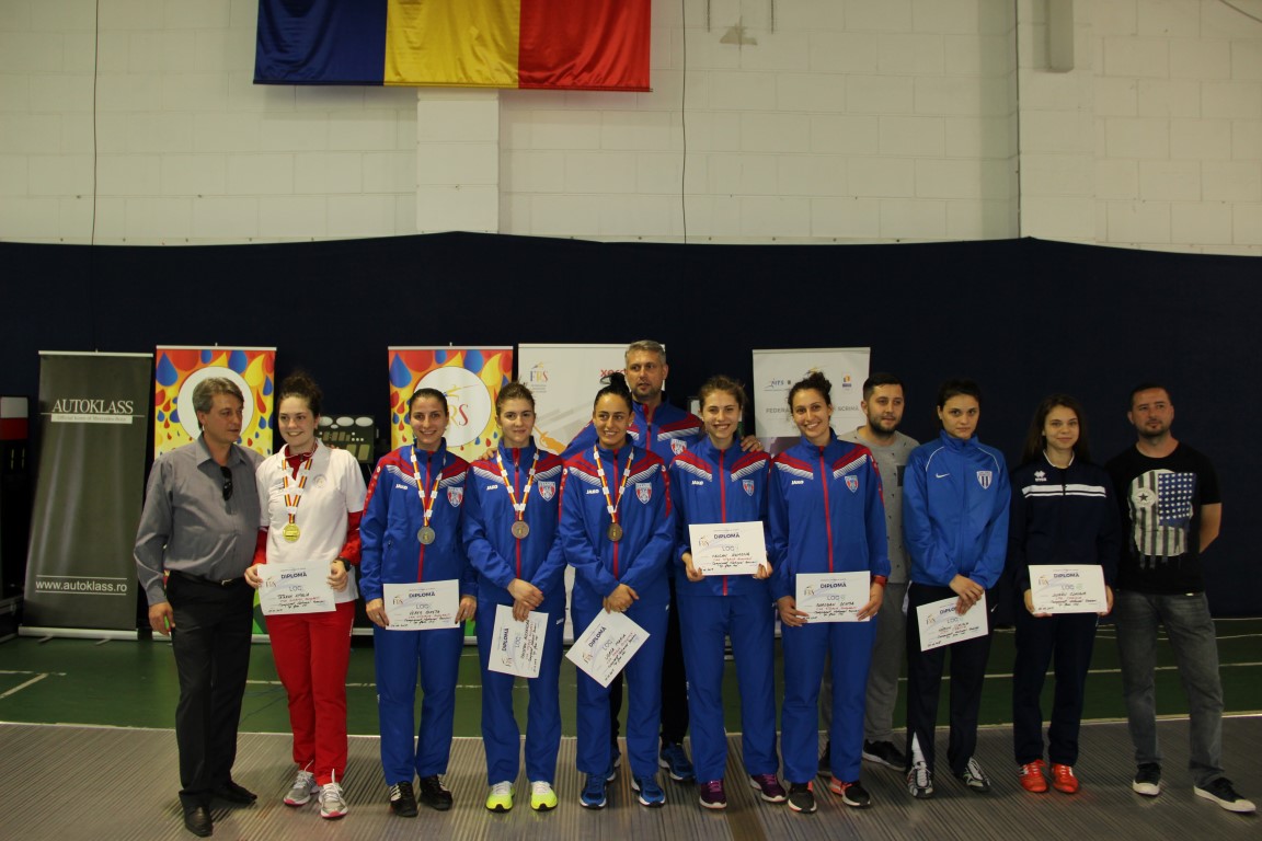Amalia Tătăran a câștigat Campionatul Național de spadă seniori de la București, ediția 2018, în proba feminină la individual