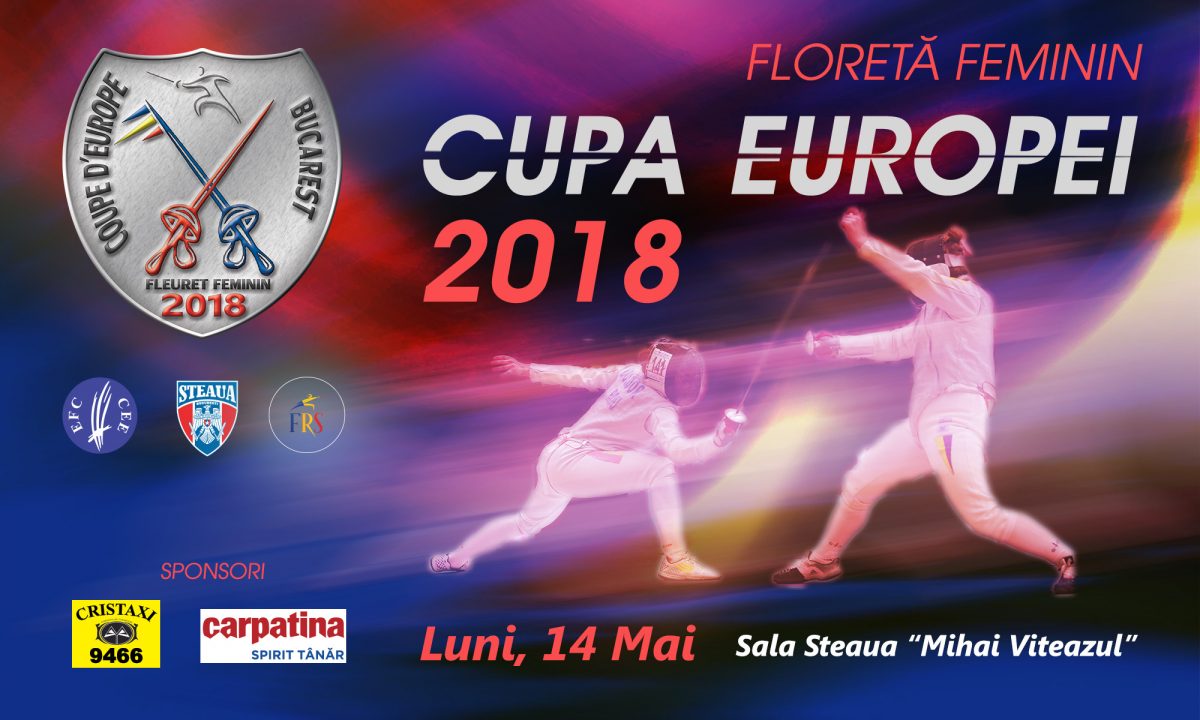 Astăzi are loc la București o nouă ediție a Cupei Europei la floretă feminin!