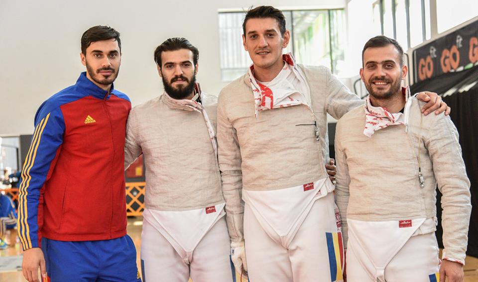 România – locul 9 la etapa de Cupă Mondială de la Madrid, în proba de sabie masculin echipe