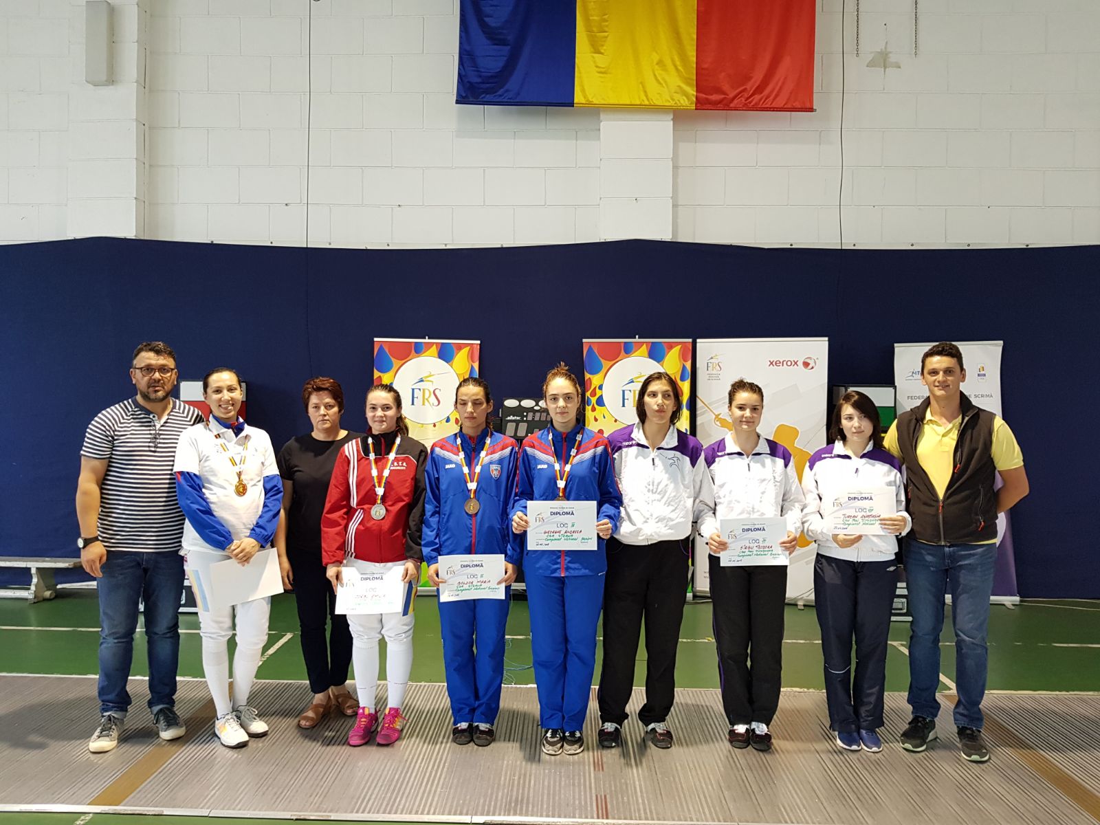 Campionatul Național de floretă seniori de la București, ediția 2018 (7-10 mai 2018)
