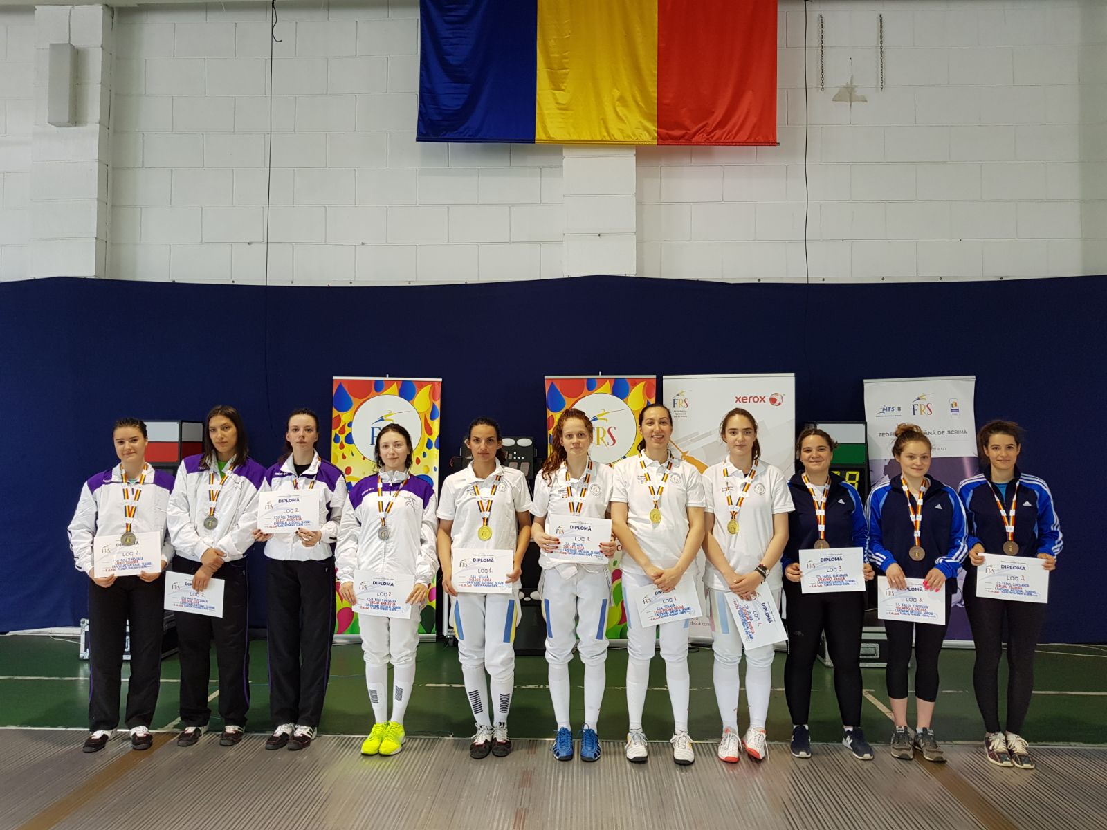 CSA Steaua a câștigat Campionatul Național de floretă seniori de la București, ediția 2018, în proba feminină pe echipe