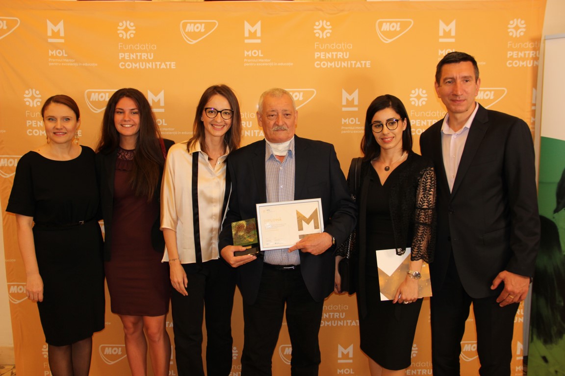 Dan Podeanu premiat la Gala Premiilor Mentor (8 mai 2018)