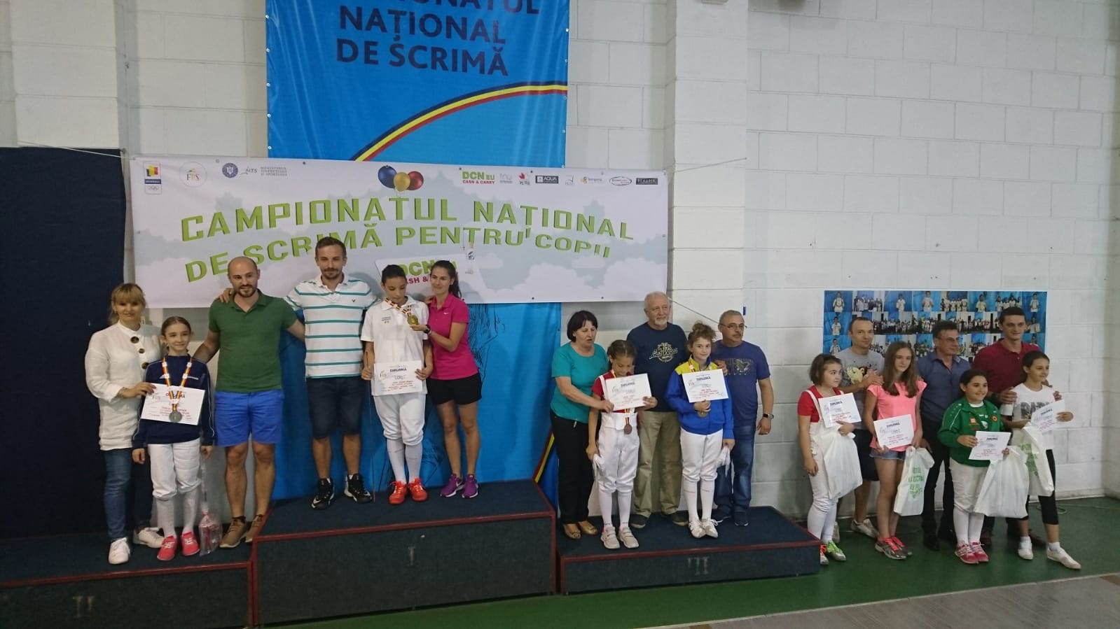 Miruna Ștefania Husu (ACS Floreta Timișoara) a câștigat Campionatul Național de scrimă pentru copii de la București, ediția 2018, în proba de floretă feminin, la categoria 10-11 ani