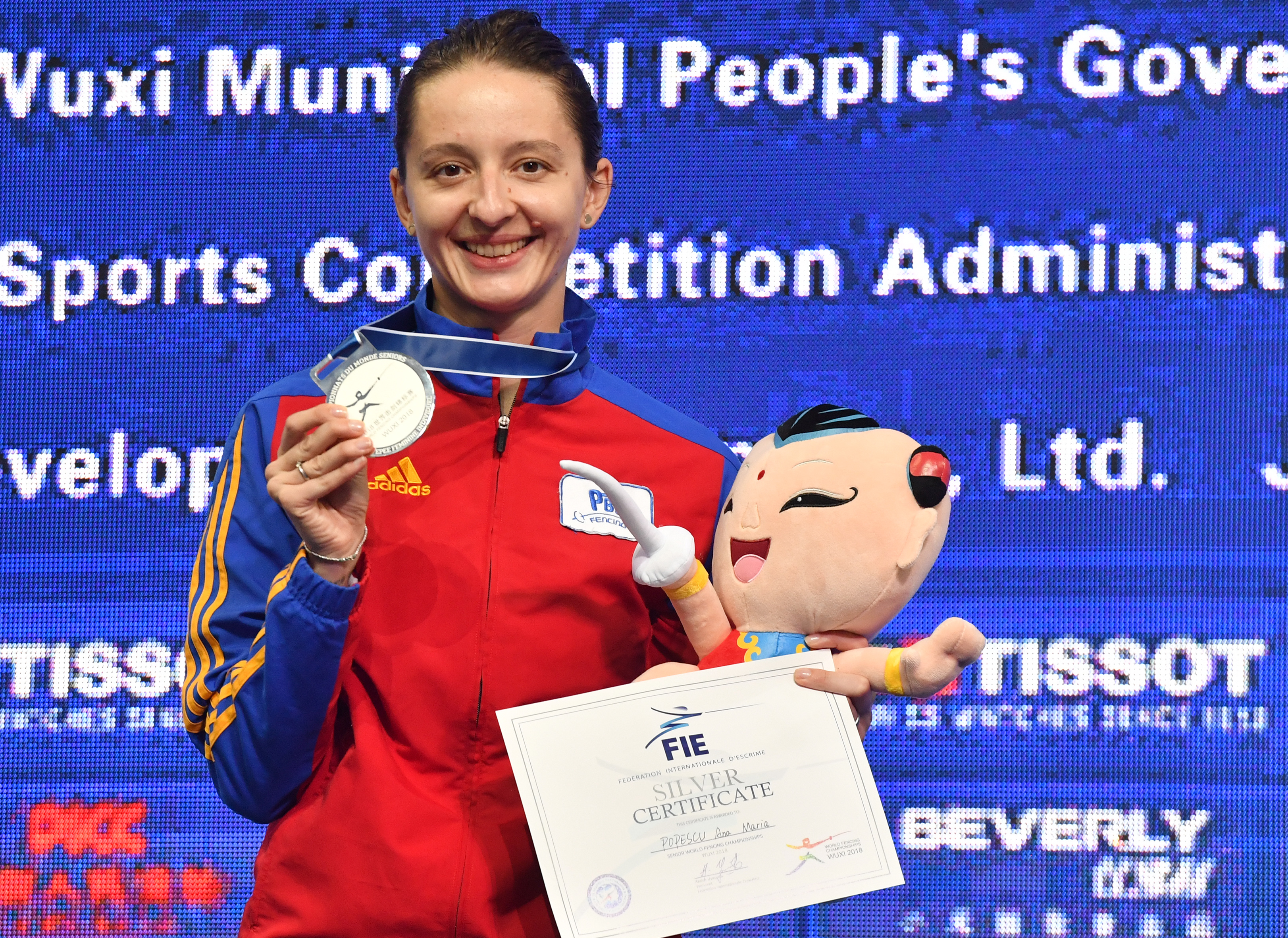 Ana Maria Popescu: “Aceasta medalie este pentru toti cei care au crezut in mine”