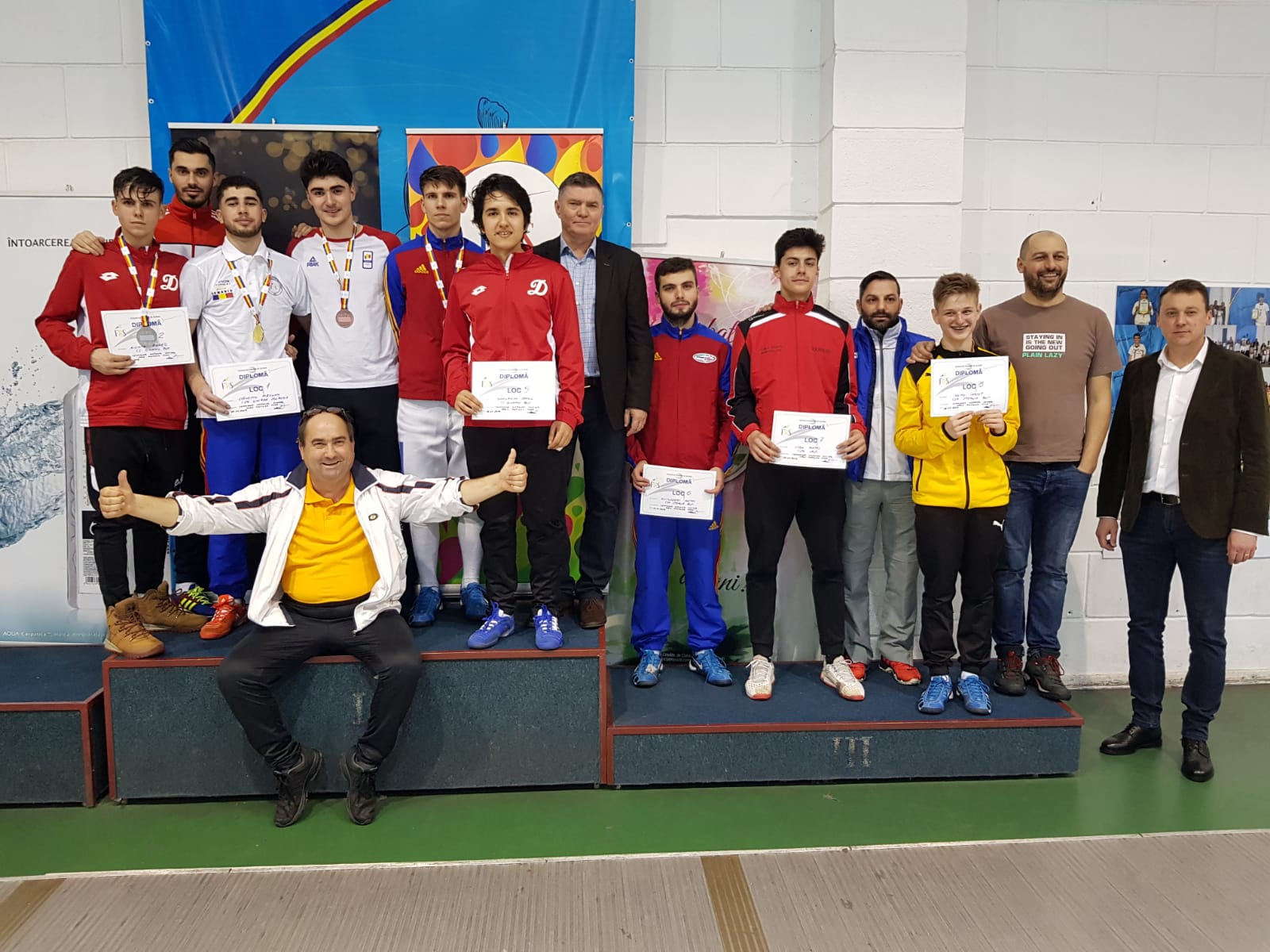 Campionatul Național 2019,  juniori, sabie masculin – Sala Ana Pascu, București