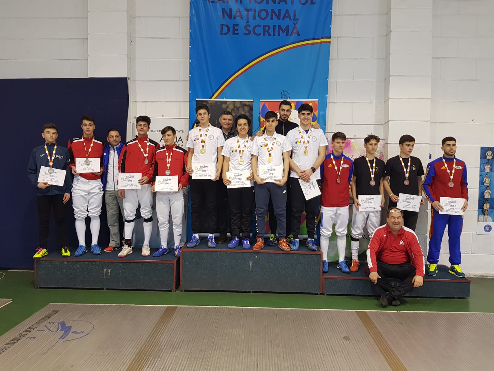 Campionatul Național 2019, juniori, sabie masculin, echipe – Sala Ana Pascu, București