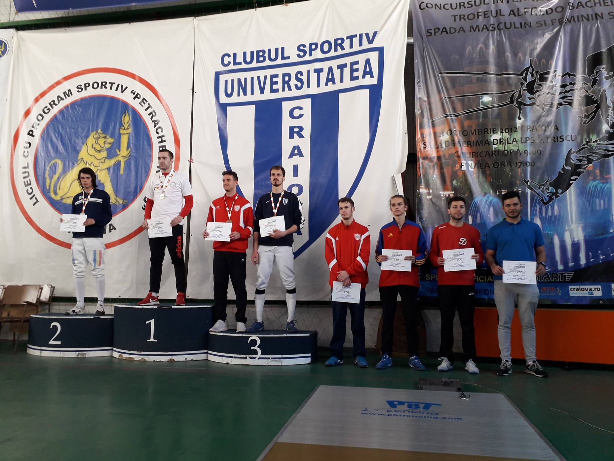 Campionatul Național de tineret – spadă masculin, individual