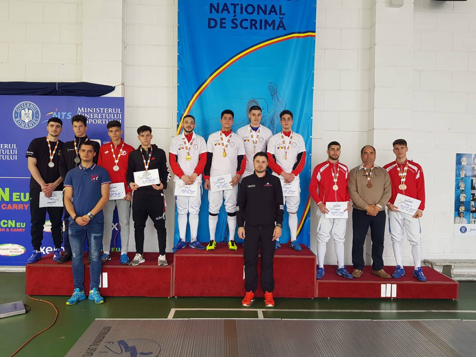 Campionatul Național de Tineret – sabie masculin, echipe