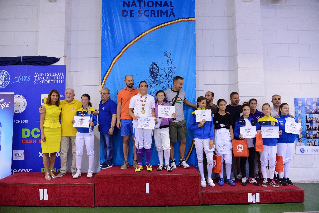 Campionatul Național de Copii 2019 – floretă feminin, U13, individual