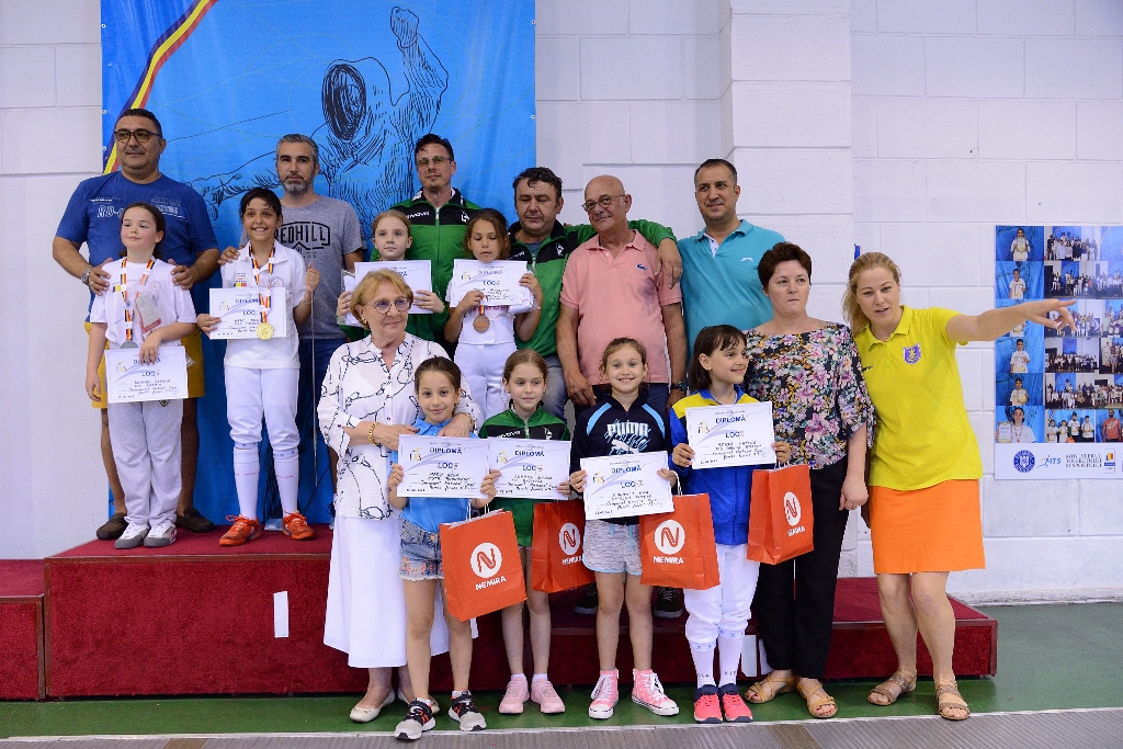 Campionatul Național de Copii 2019 – floretă feminin, U9, individual
