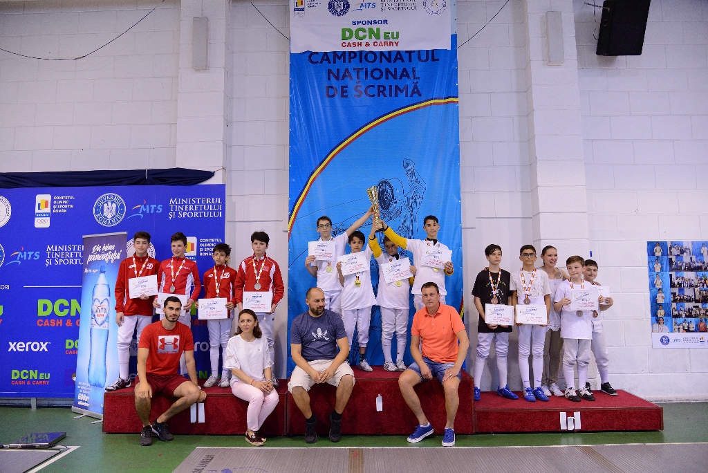 Campionatul Național de copii 2019 – sabie, masculin, U13, echipe