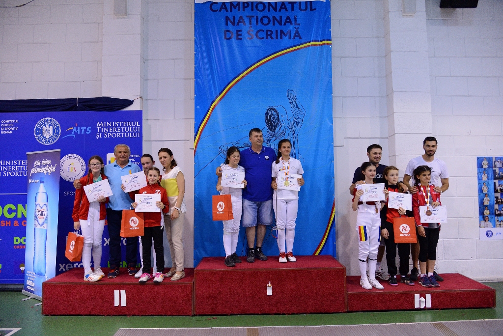 Campionatul Național de Copii 2019 – sabie feminin, U11, individual