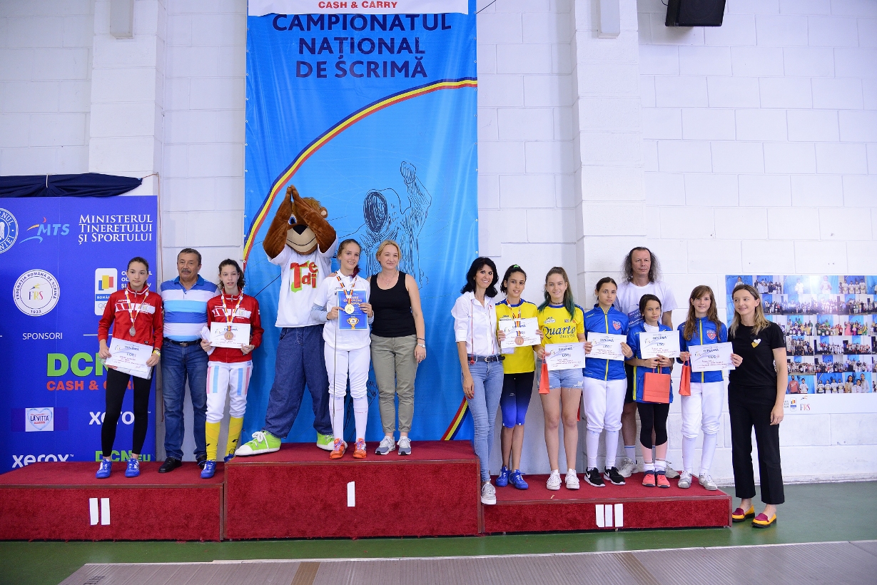 Campionatul Național de Copii 2019 – spadă feminin, U13, individual