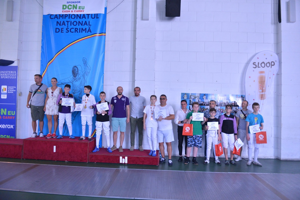 Campionatul Național de Copii 2019 – floretă masculin, U13, individual