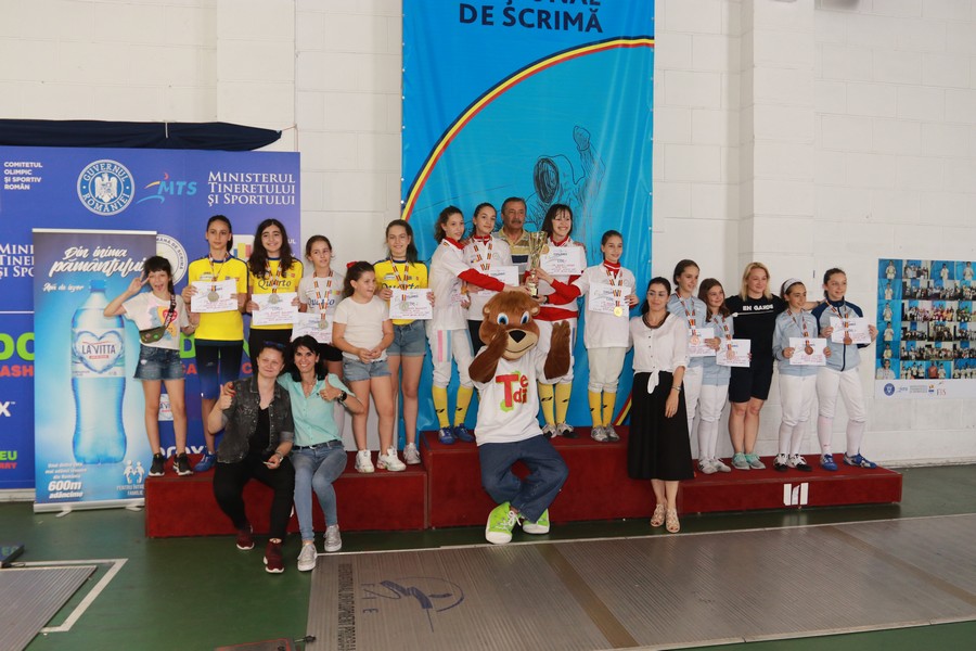 Campionatul Național de Copii 2019 – spadă feminin, U13, echipe