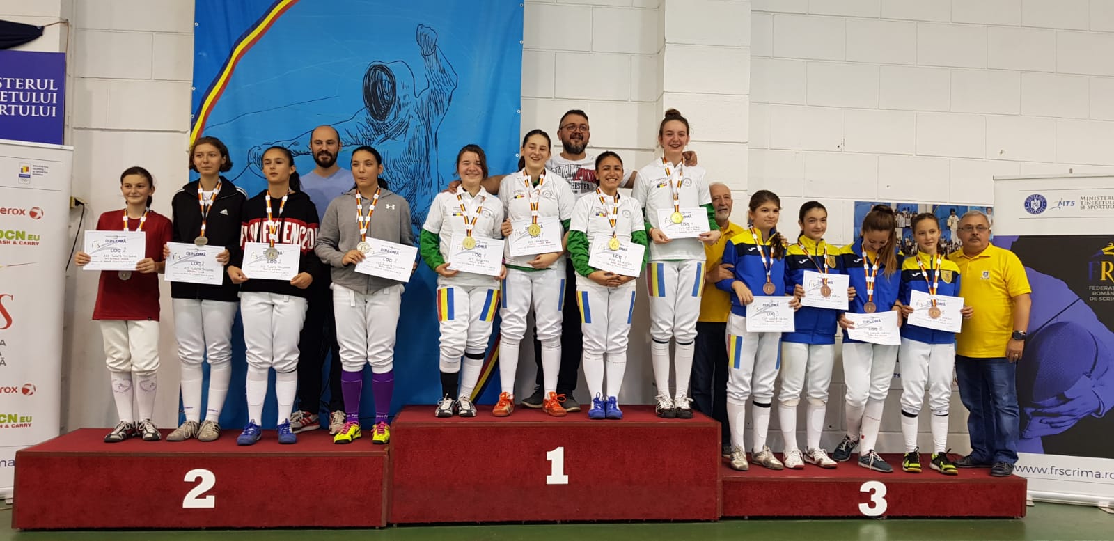 Campionatul Național de Speranțe – floretă, feminin, echipe