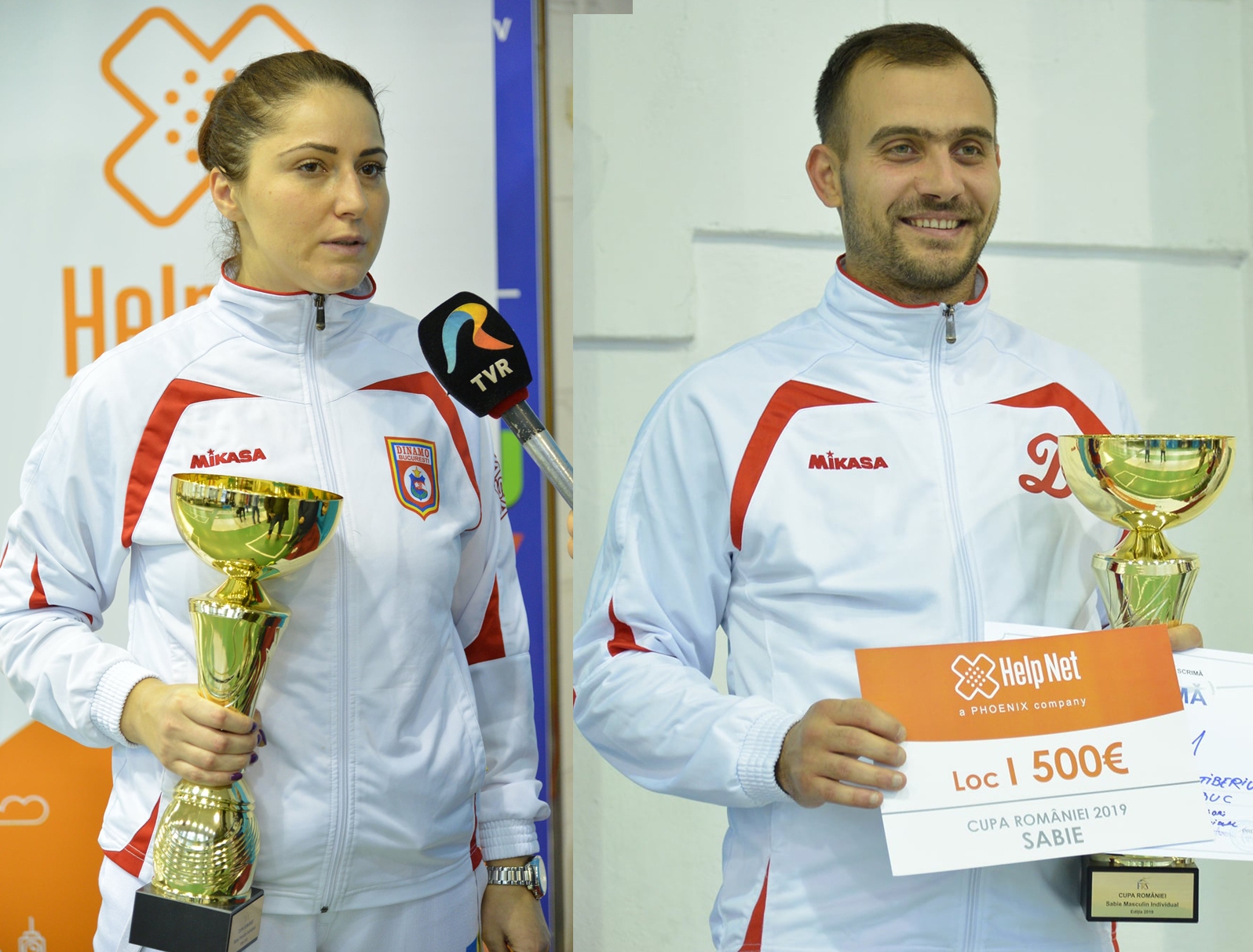 Bianca Pascu și Tiberiu Dolniceanu – câștigătorii Cupei României