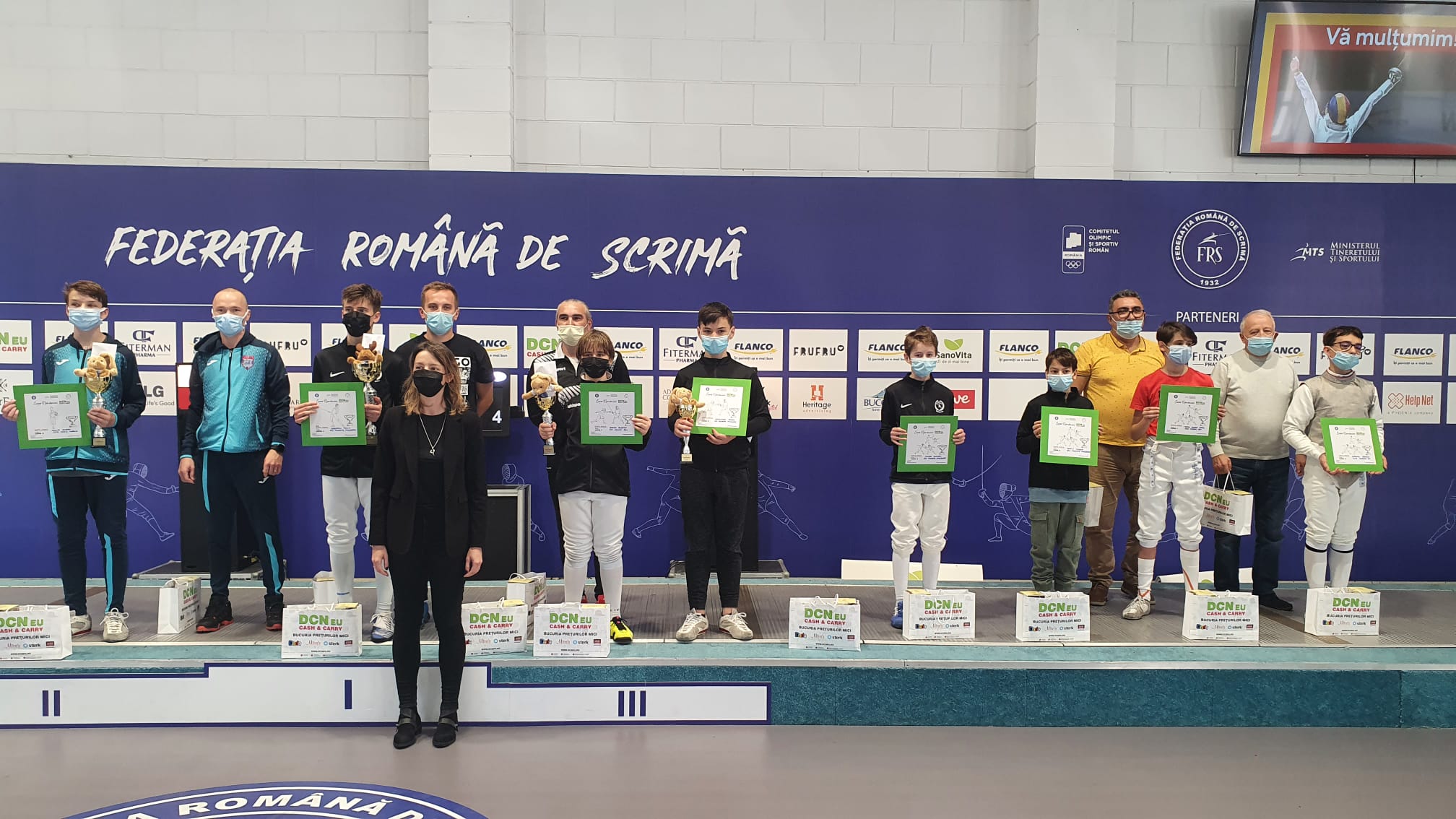 Felix Dogariu a câștigat Cupa României DCNEU la floretă U13!