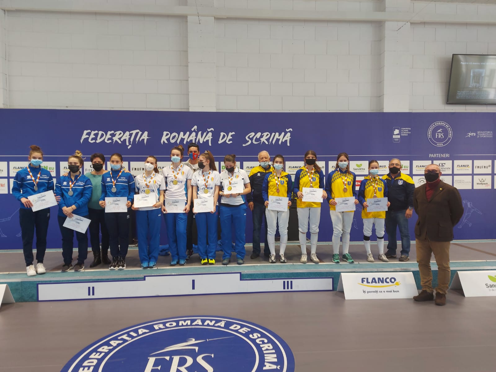 Steaua a câștigat titlul cadeților pe echipe la floretă feminin!