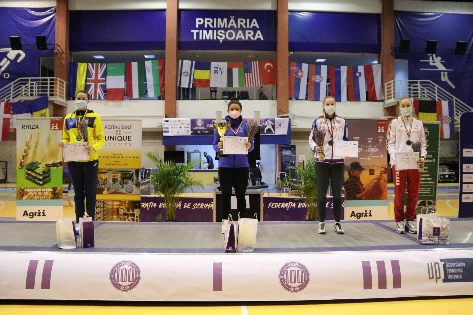 Zander Rhodes (SUA) a câștigat trofeul feminin la Timișoara!