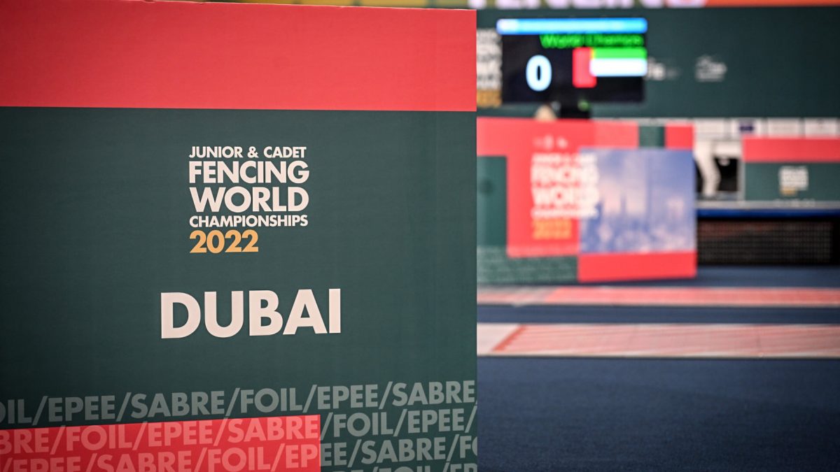 Dubai 2022: Juniori, masculin, spadă, individual