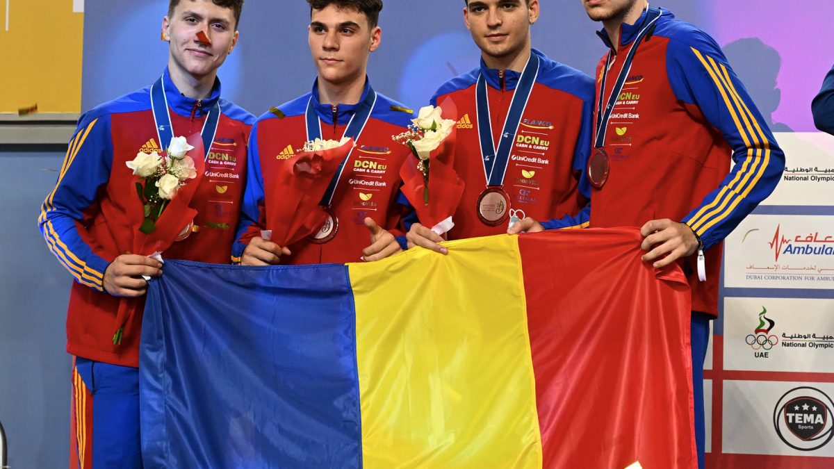 România este vicecampioană mondială la sabie juniori masculin!