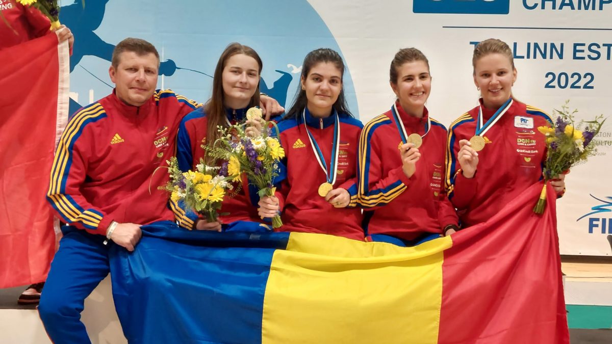 România este campioana europeană de tineret la spadă feminin!