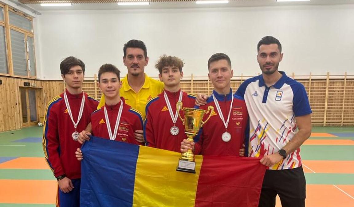 România – argint la sabie cadeți masculin în concursul pe echipe de la Budapesta