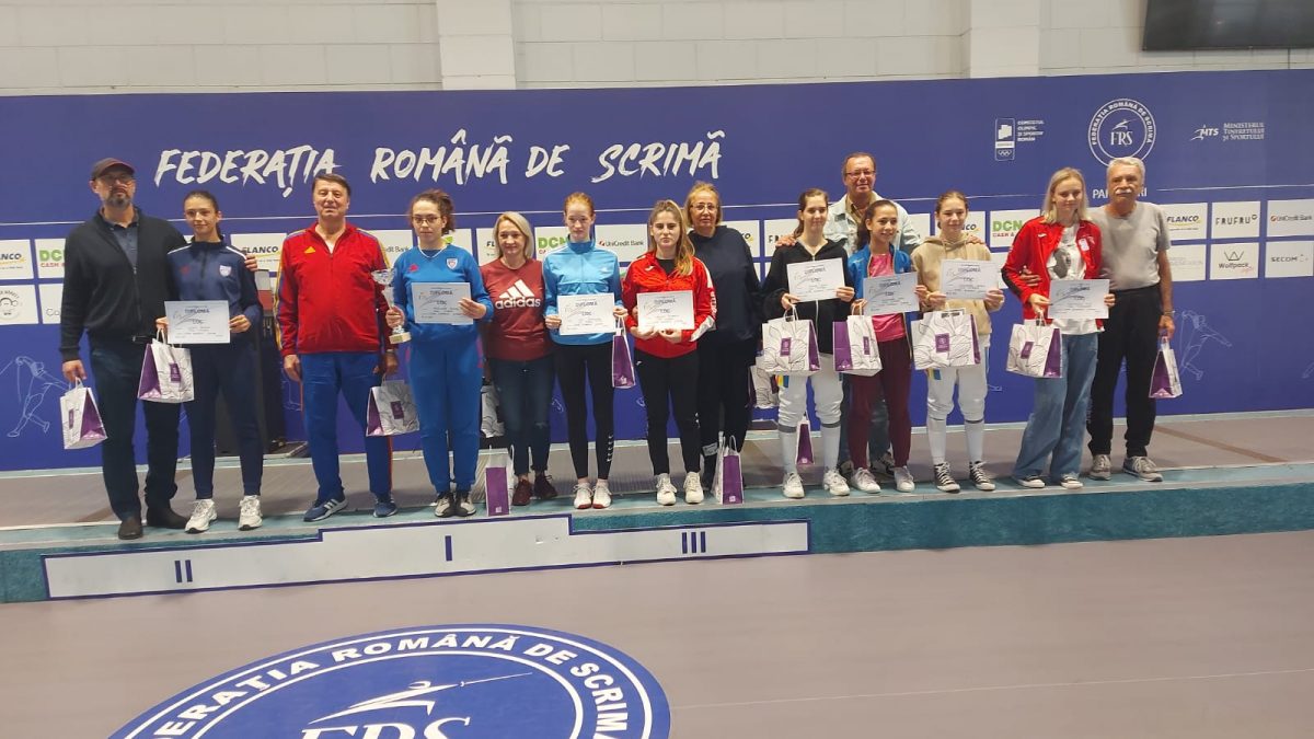Bianca Moroianu a câștigat Cupa României la spadă juniori