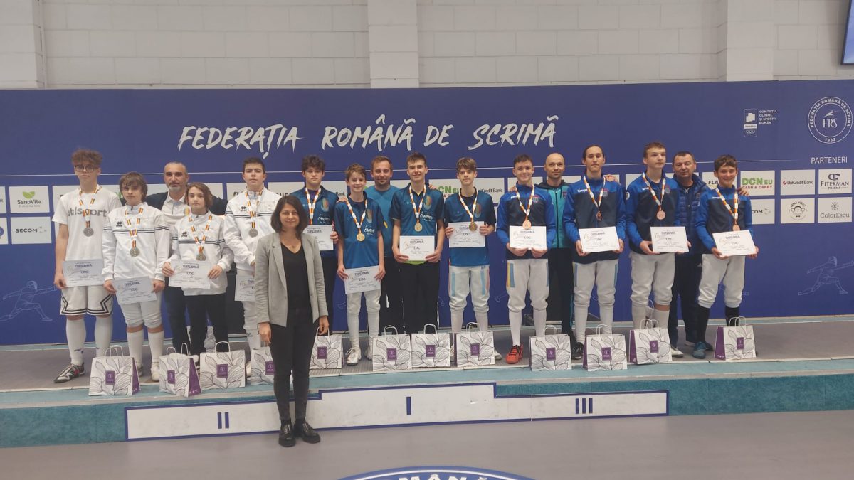 ACS Floreta Timișoara – campioana băieților la floretă U15!