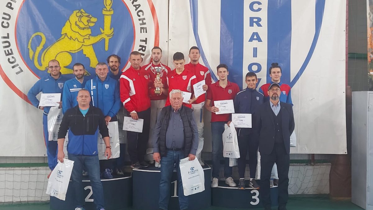 CSM Satu Mare a câștigat Cupa României la spadă masculin