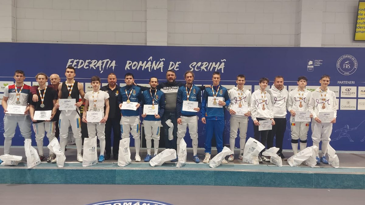 CSA Steaua a câștigat titlul juniorilor la floretă masculin