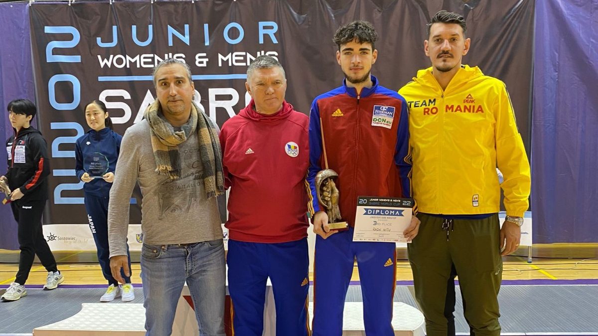 Radu Nițu – bronz la Sosnowiec, în Cupa Mondială pentru juniori!