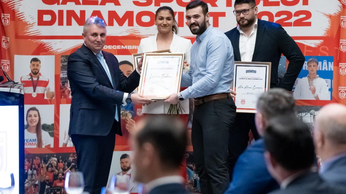 Iulian Teodosiu a fost premiat în cadrul Galei Sportului Dinamovist!