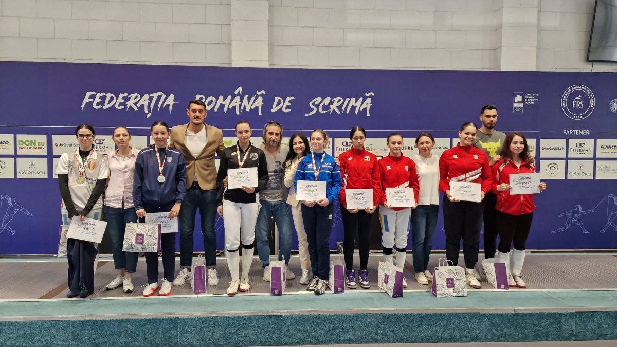Sabina Martiș a cucerit titlul național la sabie feminin tineret