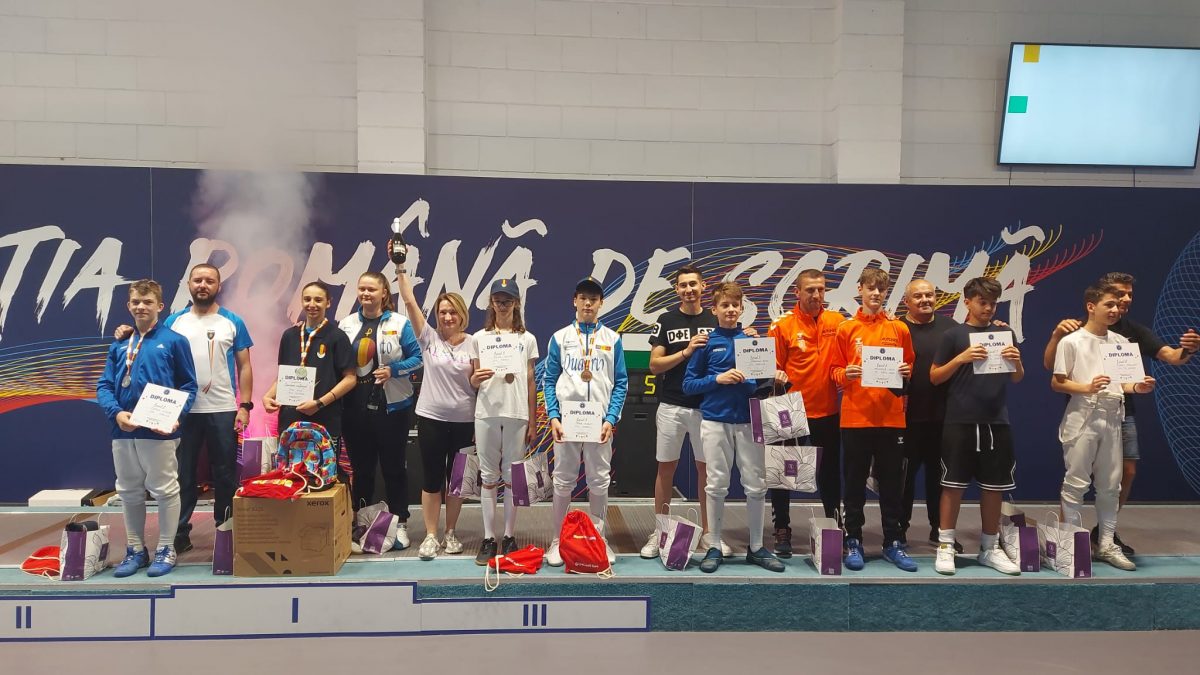 Mihai Tahu – campionul României la spadă masculin U13!