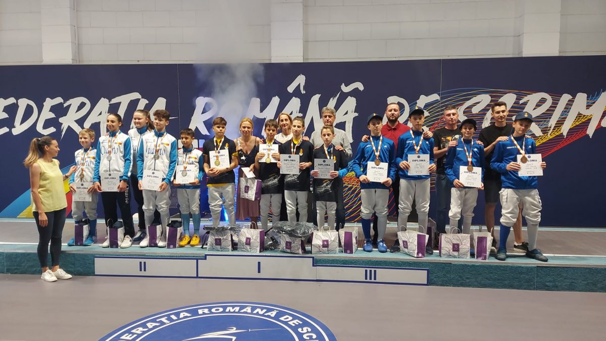ACS Engarde București – campioana U13 la spadă masculin echipe