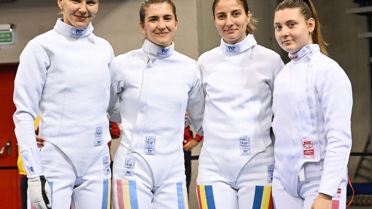 Jocurile Europene: România a fost a zecea la spadă feminin echipe