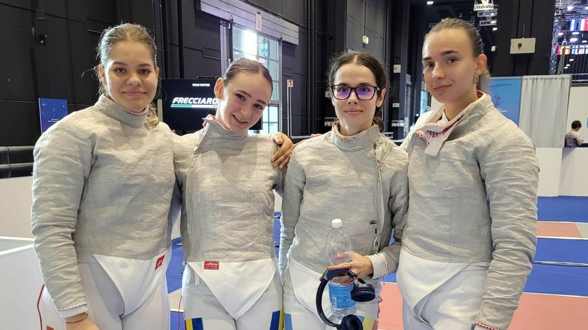 CM Milano 2023: România – locul 21 la sabie feminin echipe