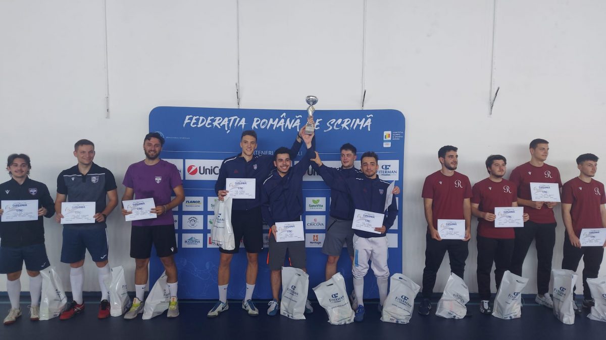 Cupa României la floretă masculin a fost câștigată de CSA Steaua