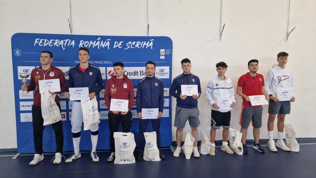 Petar Files s-a impus în Cupa României la floretă masculin seniori
