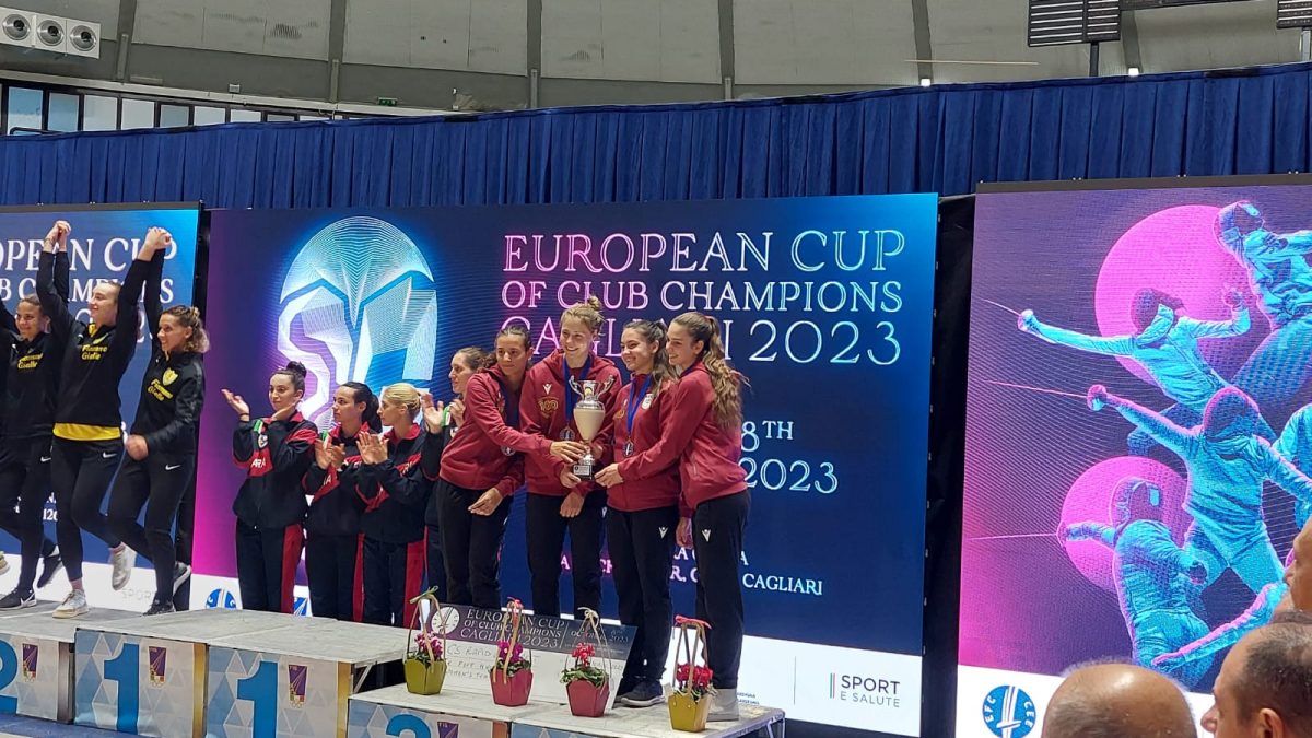 Rapid a luat bronzul la Cupa Europei la floretă feminin